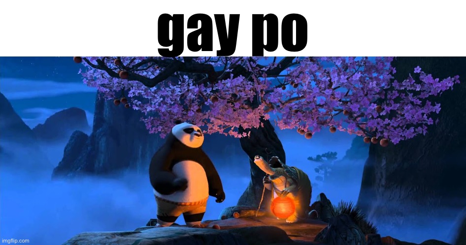 gay po | made w/ Imgflip meme maker