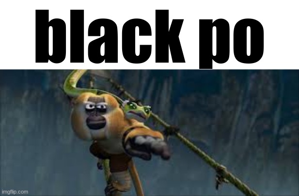 black po | made w/ Imgflip meme maker