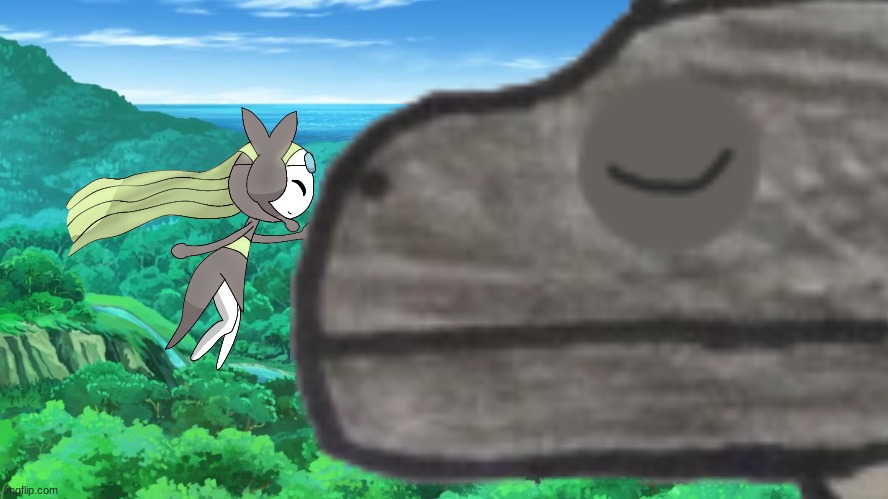 Melody petting Godzilla (PaleoGoji).mp3 | made w/ Imgflip meme maker