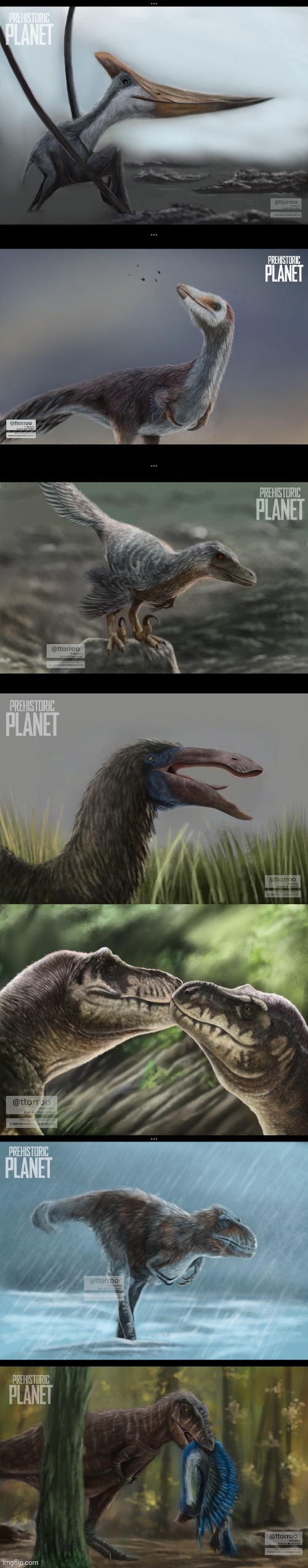 Prehistoric Planet (Art by ttorroo) | made w/ Imgflip meme maker