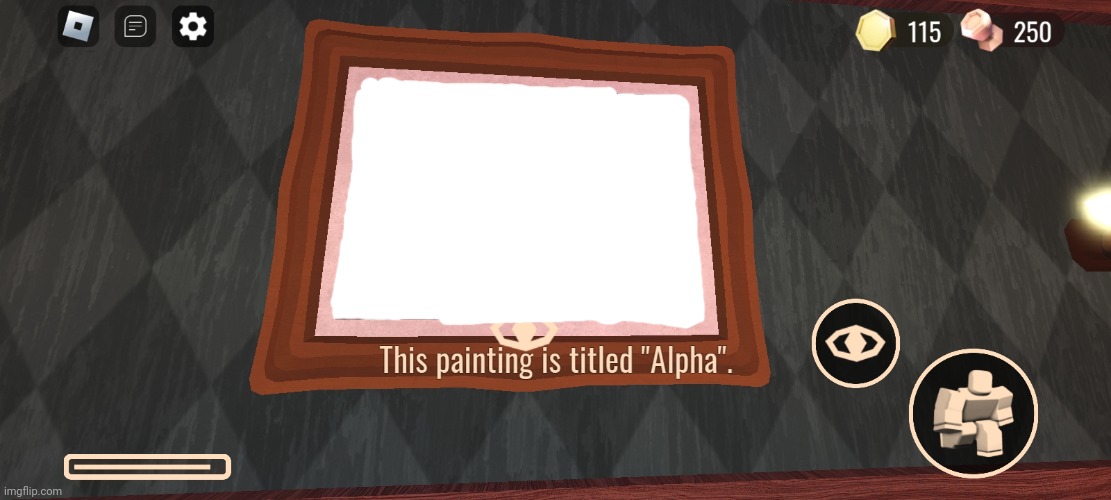 This Painting Is Titled Alpha Blank Meme Template