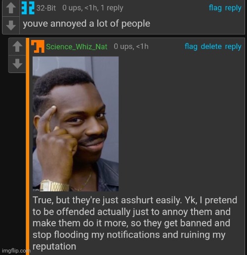 Fu​​n fact so if you're hating on me you're just falling for a slow working trap | made w/ Imgflip meme maker