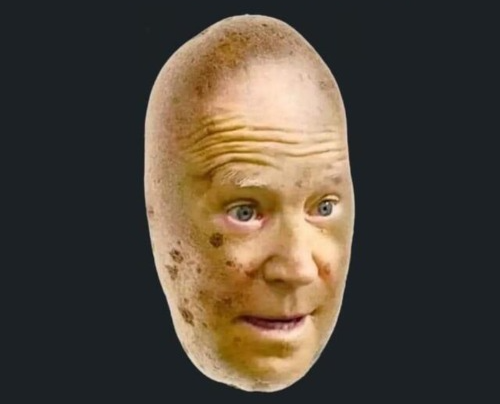 Potato Joe Biden Blank Meme Template