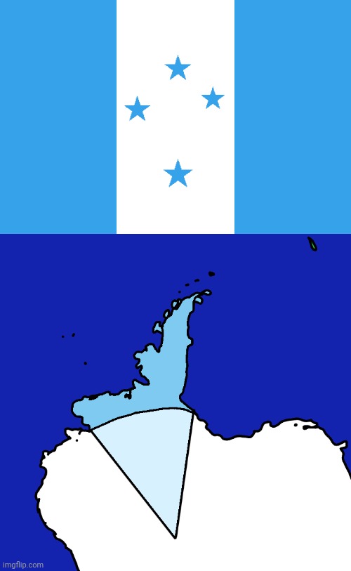 This | image tagged in antarctica,alt nations,map,maps,flag,flags | made w/ Imgflip meme maker