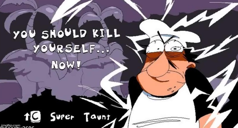 You should kill yourself now (Peppino) | image tagged in you should kill yourself now peppino | made w/ Imgflip meme maker