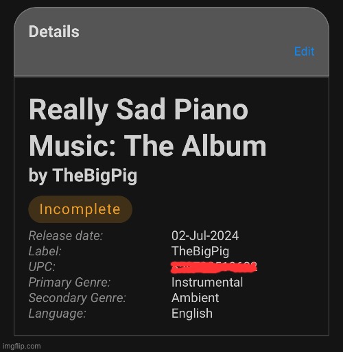 I’m putting together a new album | made w/ Imgflip meme maker