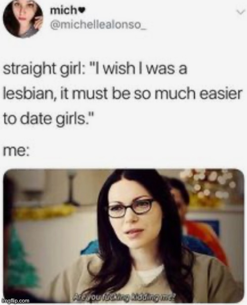 I got some stories to tell about a girl who used to be my friend who identified as bi just to say she was dating someone | made w/ Imgflip meme maker