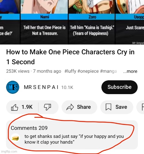 Bro that’s just evil (to the moderators who don’t understand and think this some anime meme, look up “shanks, One Piece”) | made w/ Imgflip meme maker