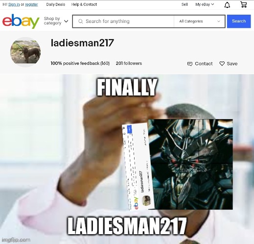 He has found it. | image tagged in transformers,barricade,finally | made w/ Imgflip meme maker