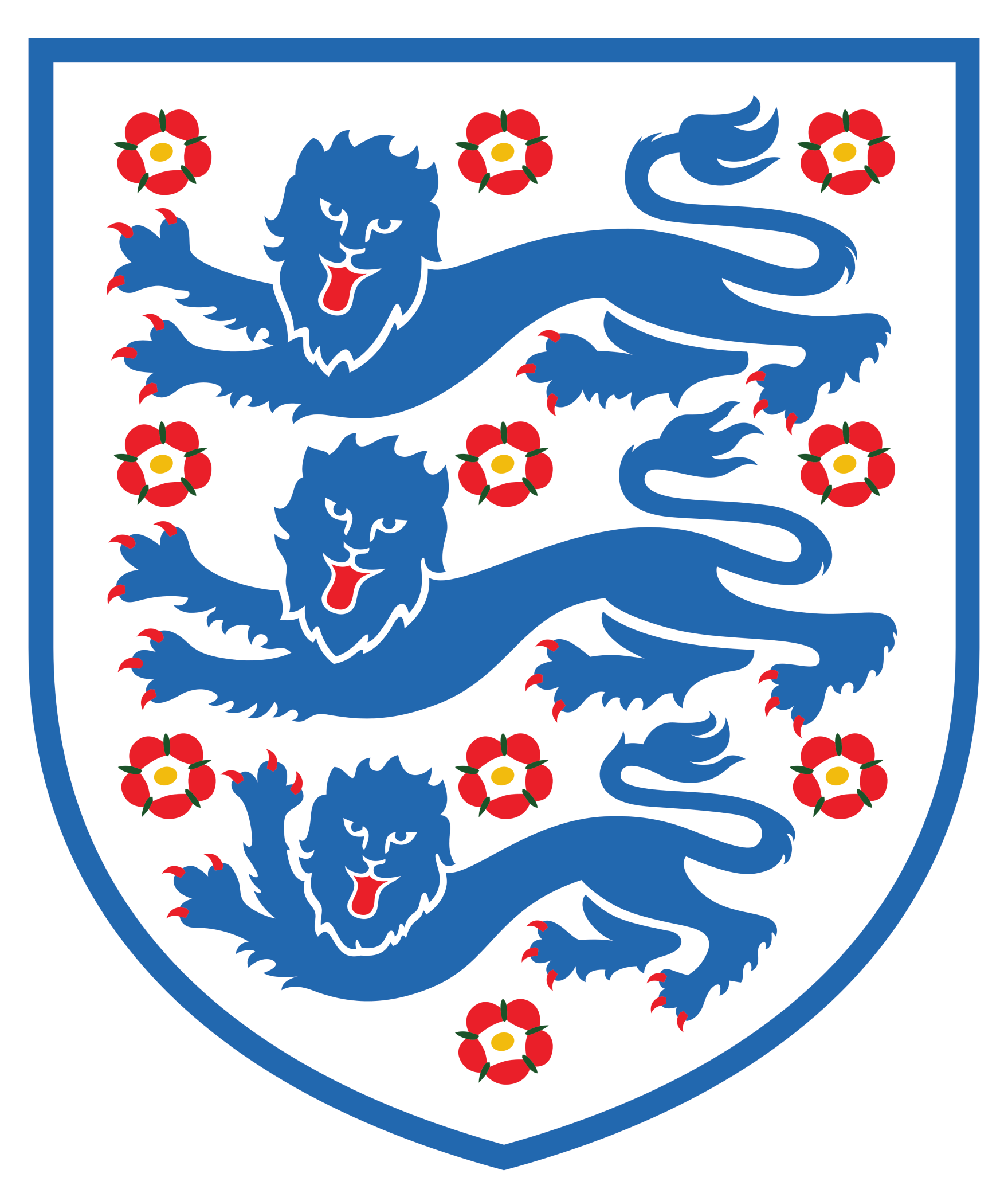 England Football National Team Logo Blank Meme Template