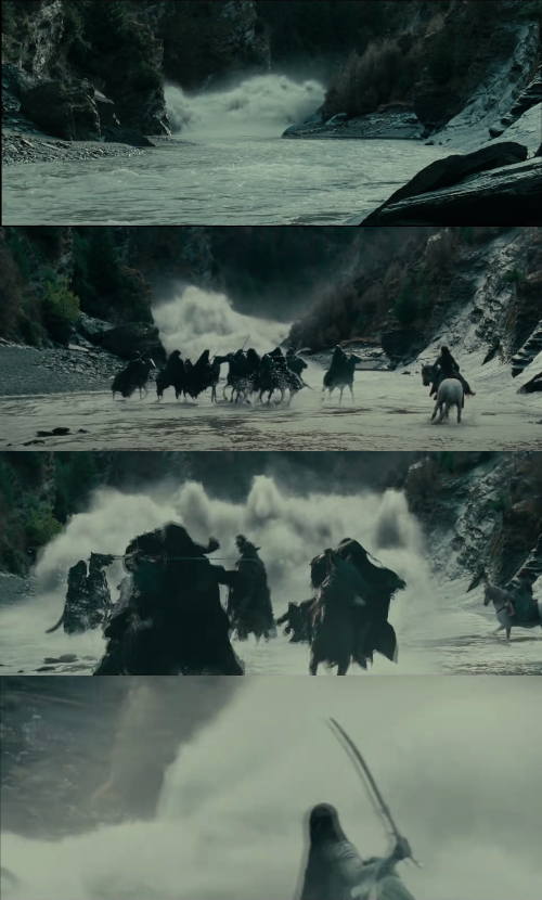 High Quality Nazgûl get washed away Blank Meme Template