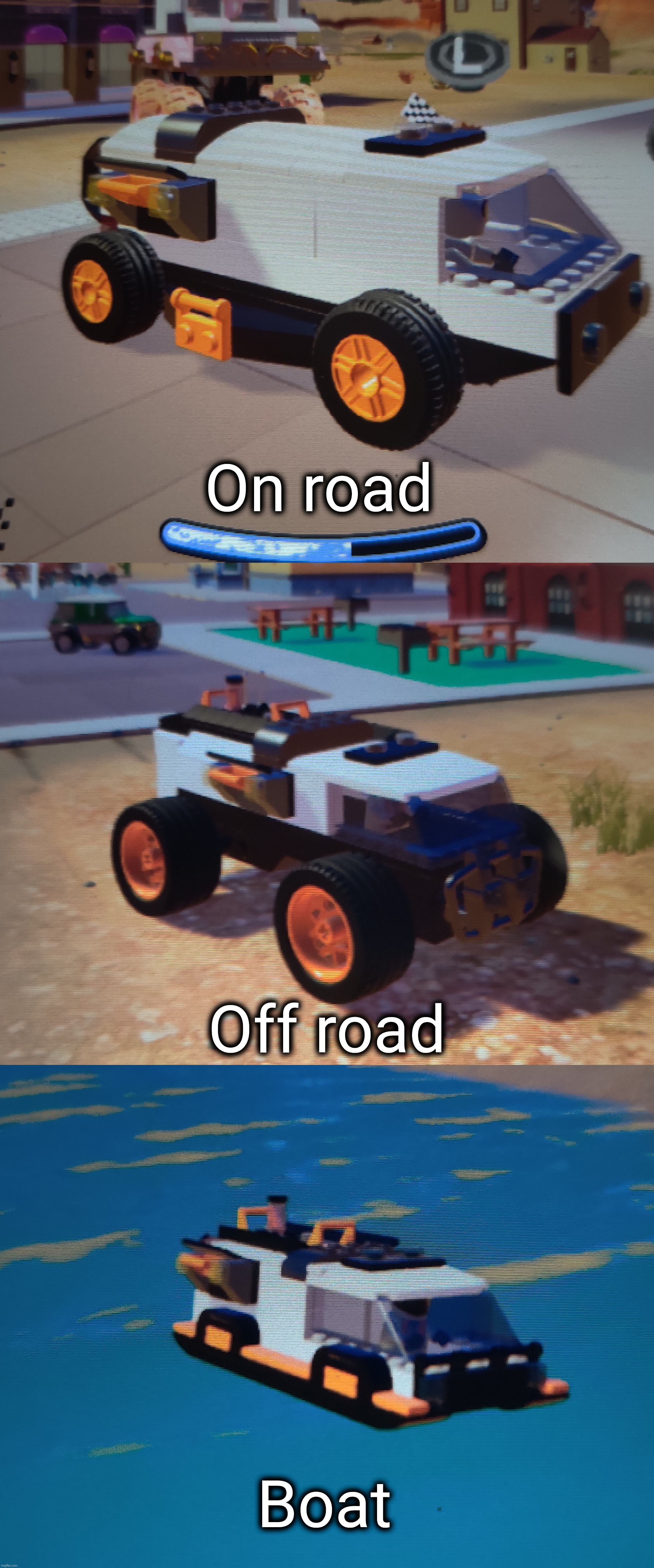 New vehicles | On road; Off road; Boat | made w/ Imgflip meme maker