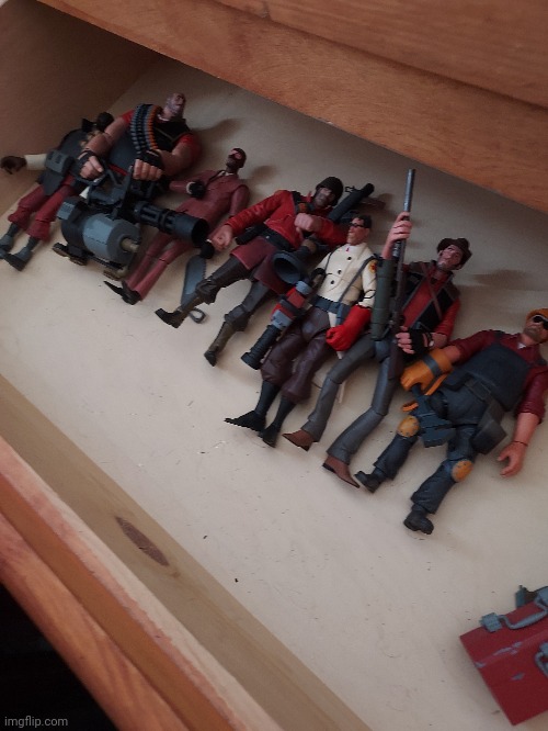 Tf2 figures I have | made w/ Imgflip meme maker