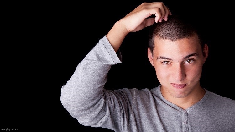 Head Scratcher | image tagged in head scratcher | made w/ Imgflip meme maker