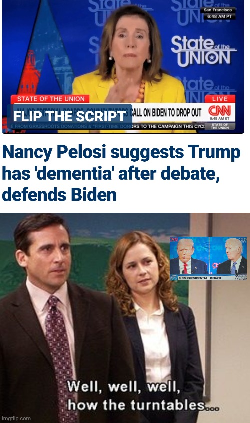 Literally - Nancy the Nit Wit | image tagged in how the tables turned | made w/ Imgflip meme maker
