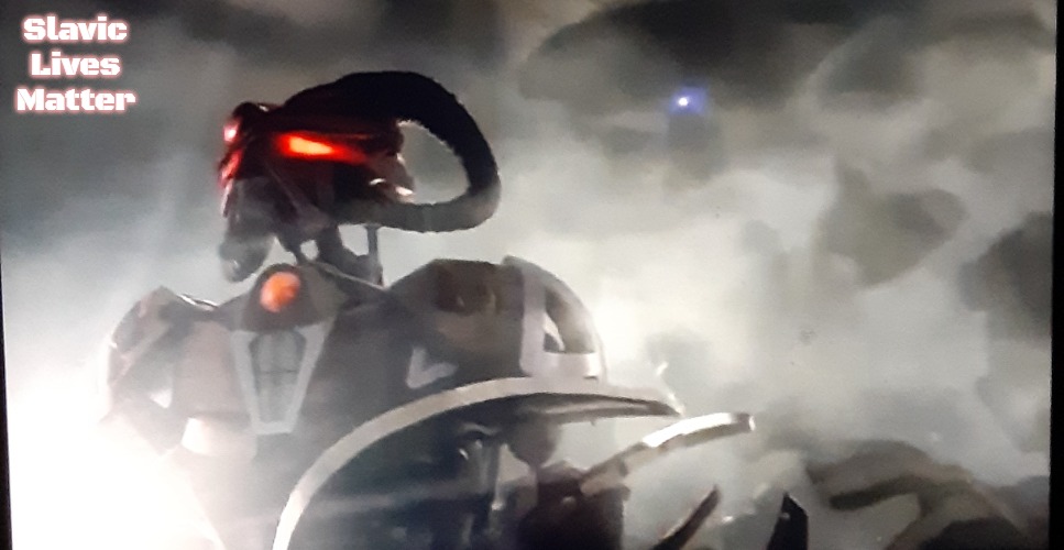 Bionicle Sidorak death Keetongu meme | Slavic Lives Matter | image tagged in bionicle sidorak death keetongu meme,bionicles,slavic lives matter | made w/ Imgflip meme maker