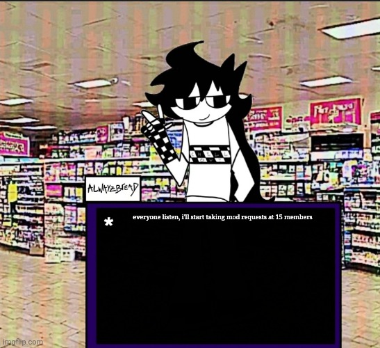 share the stream with your friends [discretely though] | everyone listen, i'll start taking mod requests at 15 members | image tagged in arg_bread_announcement | made w/ Imgflip meme maker
