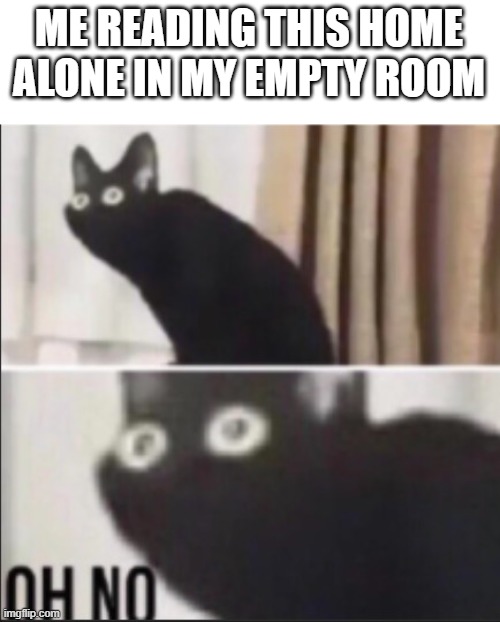 ME READING THIS HOME ALONE IN MY EMPTY ROOM | made w/ Imgflip meme maker