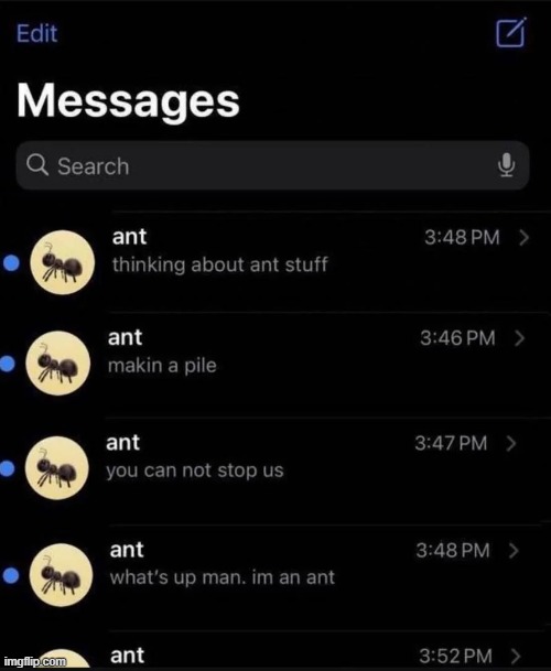 ants - Imgflip