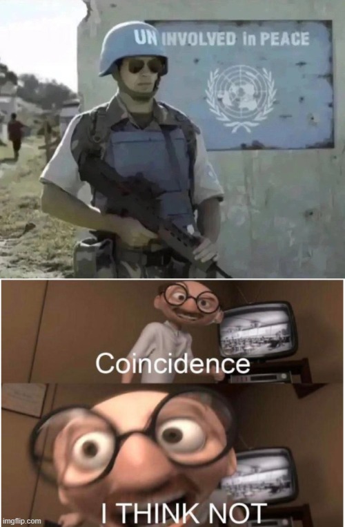 coincidence i think not | image tagged in coincidence i think not,politics | made w/ Imgflip meme maker