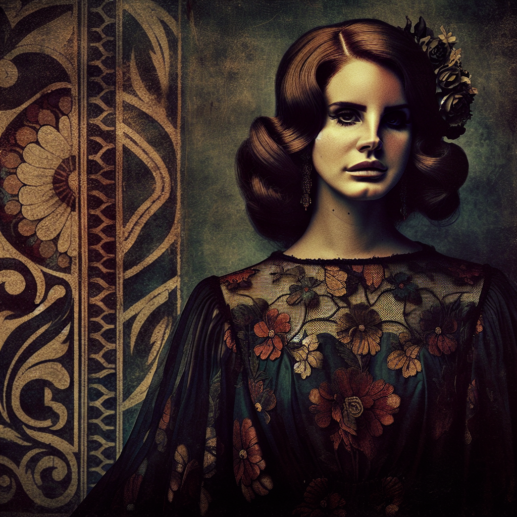Lana del rey Blank Meme Template
