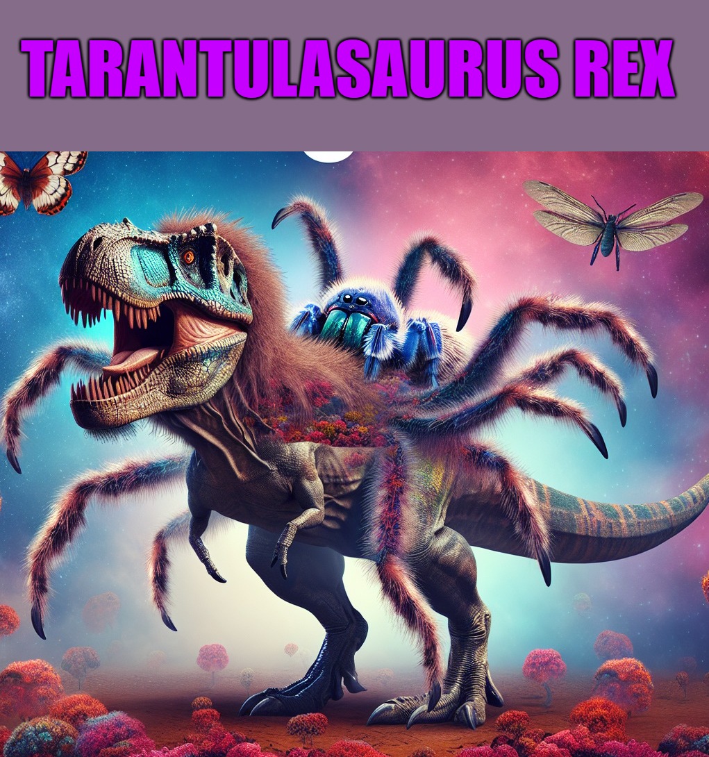 TARANTULASAURUS REX | made w/ Imgflip meme maker