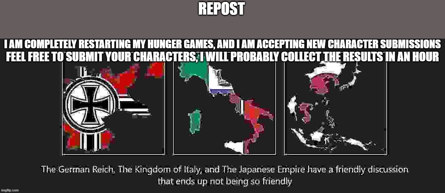 REPOST | made w/ Imgflip meme maker