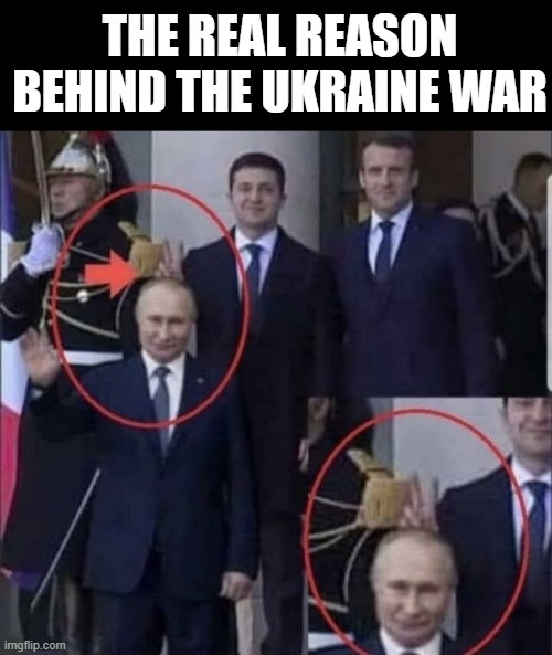 Ukraine War | THE REAL REASON BEHIND THE UKRAINE WAR | image tagged in ukraine,politics | made w/ Imgflip meme maker