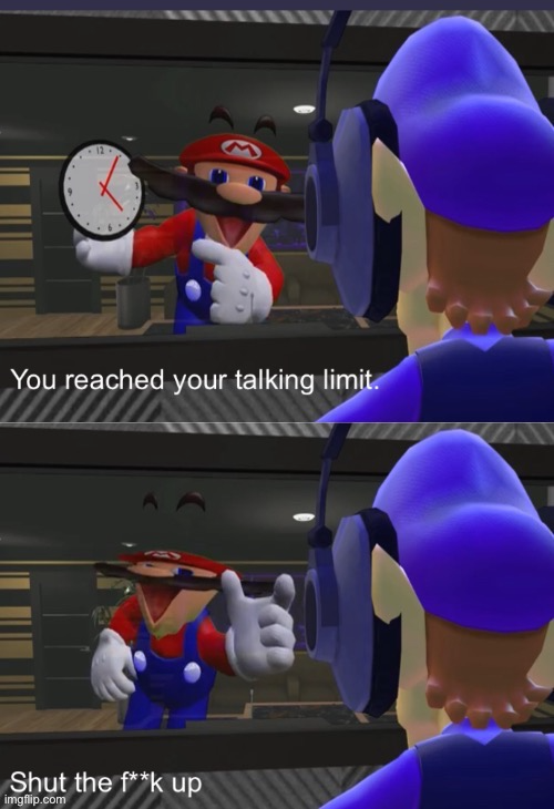 High Quality Talking limit SMG4 Blank Meme Template