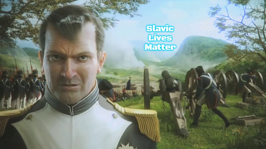 Napoleon: Total War | Slavic Lives Matter | image tagged in napoleon total war,slavic | made w/ Imgflip meme maker