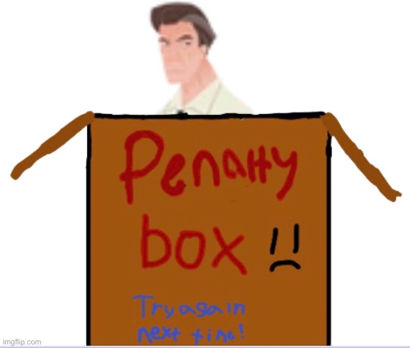 Ron the rent-a-cop in the penalty box | made w/ Imgflip meme maker