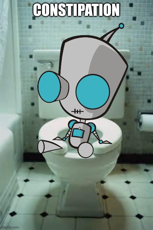 toilet | CONSTIPATION | image tagged in toilet | made w/ Imgflip meme maker