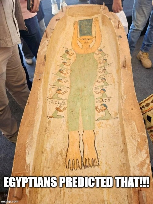OG Simpsons, Egypt | EGYPTIANS PREDICTED THAT!!! | image tagged in history memes | made w/ Imgflip meme maker