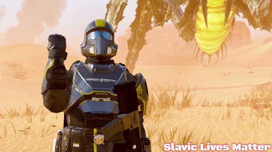 helldivers 2 | Slavic Lives Matter | image tagged in helldivers 2,slavic | made w/ Imgflip meme maker