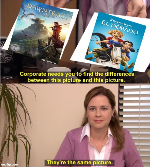 FFXIV | image tagged in memes,they're the same picture | made w/ Imgflip meme maker