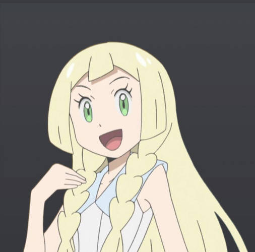 Happy lillie Blank Meme Template