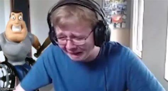 Gamer kid crying | image tagged in gamer kid crying | made w/ Imgflip meme maker