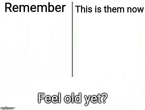 Remember X? This Is Them Now Blank Meme Template