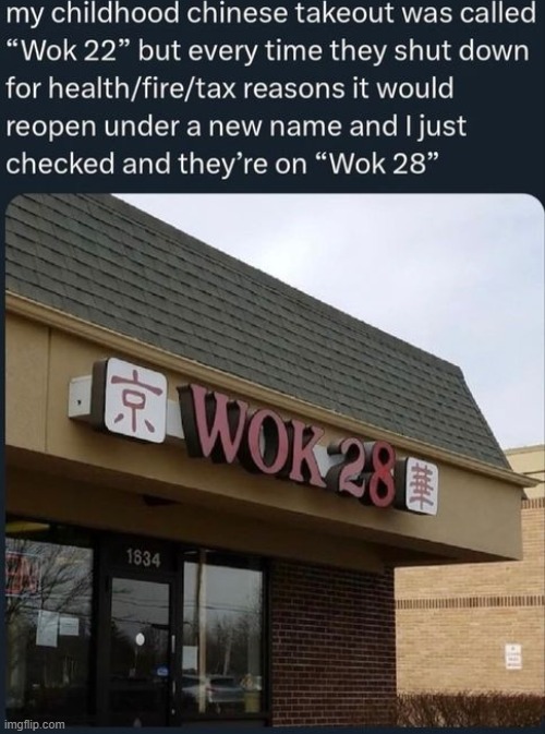 Wok 69 is just another 41 woks away | made w/ Imgflip meme maker