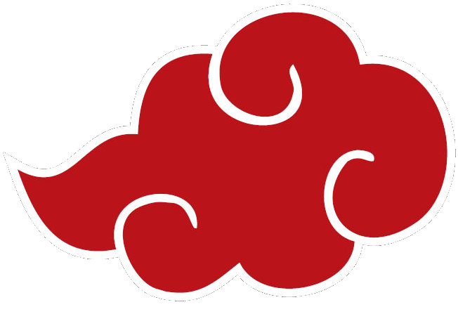 Akatsuki cloud symbol Blank Meme Template