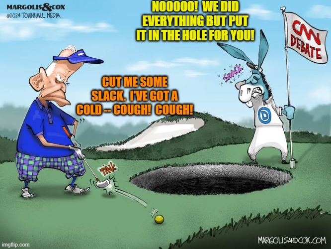 Hey Dems!  Still going to vote Dem? | NOOOOO!  WE DID EVERYTHING BUT PUT IT IN THE HOLE FOR YOU! CUT ME SOME SLACK.  I'VE GOT A COLD -- COUGH!  COUGH! | image tagged in yep | made w/ Imgflip meme maker