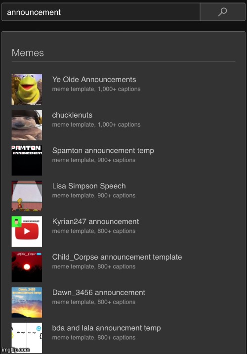 i have left my mark on msmg by having the most used announcement template in imgflip history | made w/ Imgflip meme maker
