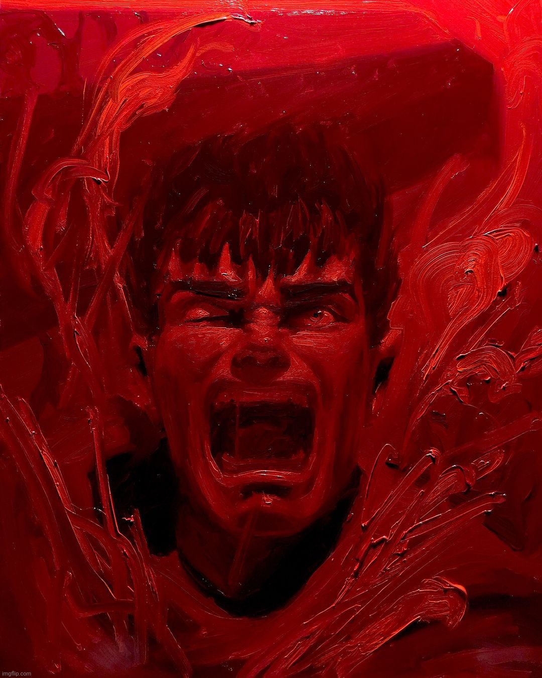 been reading berserk manga, its cool asf (art from Andrew Cadima. W artist fr) | made w/ Imgflip meme maker