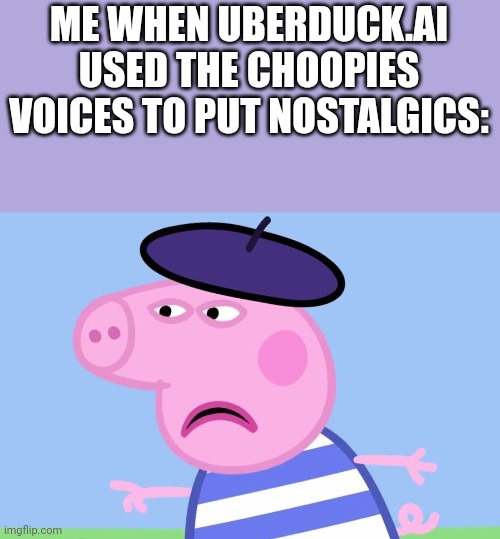 Asthma in Uberduck | ME WHEN UBERDUCK.AI USED THE CHOOPIES VOICES TO PUT NOSTALGICS: | image tagged in vitamin connection,memes,choopies,asthma,uberduck | made w/ Imgflip meme maker