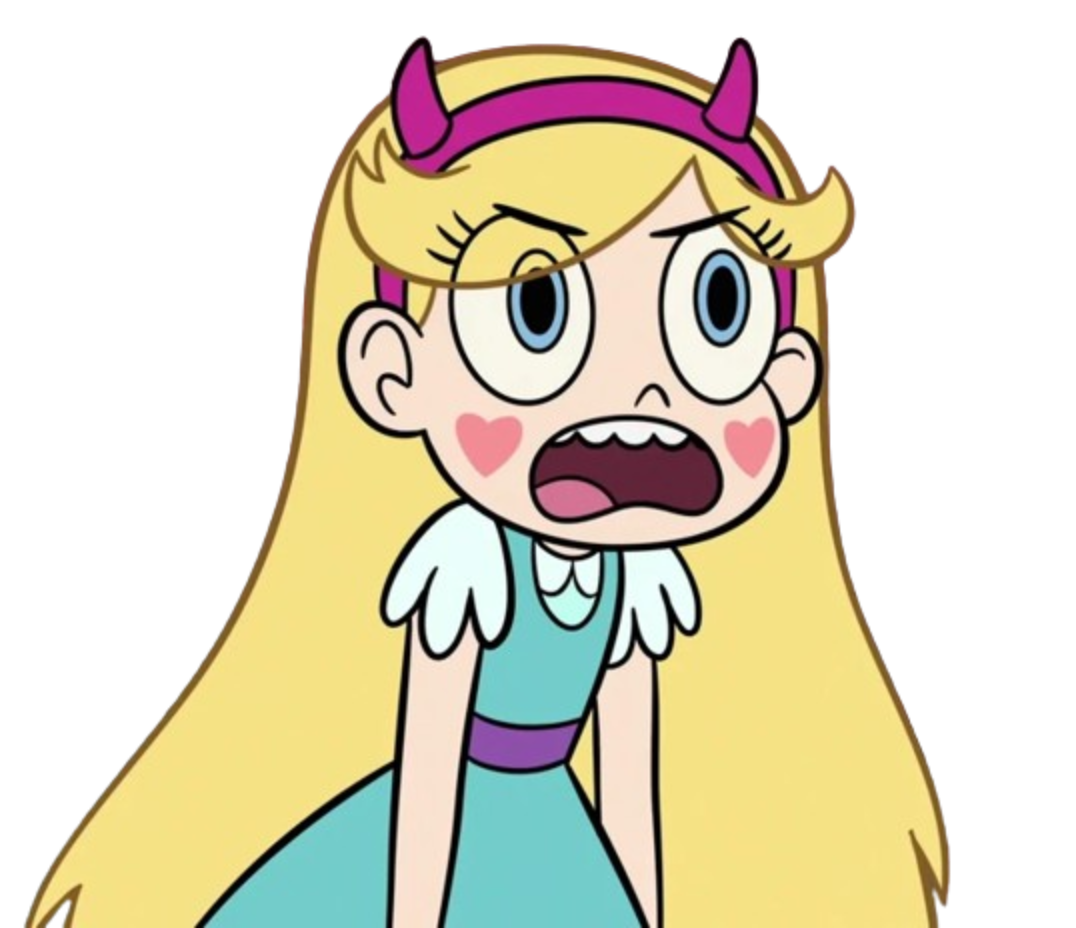 High Quality Star Butterfly Blank Meme Template