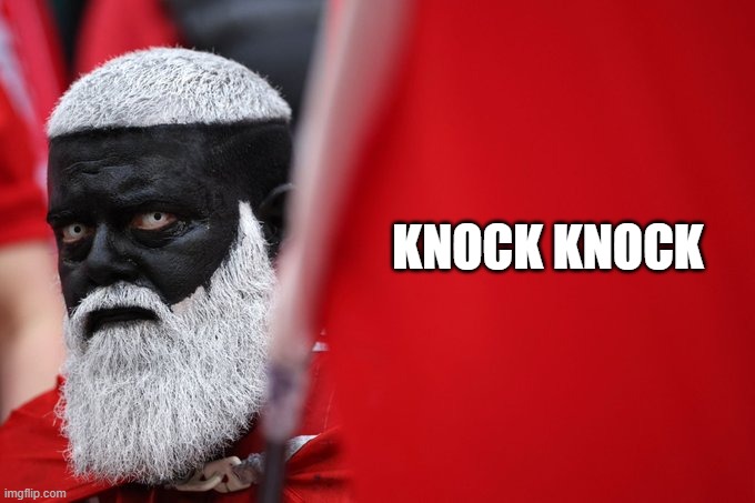 Knock Kncok | KNOCK KNOCK | image tagged in knock,soccer,fan,turkish | made w/ Imgflip meme maker