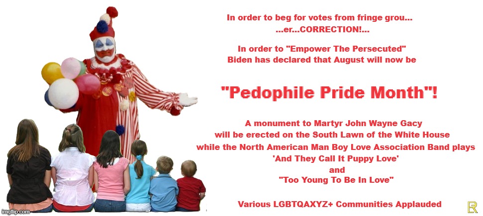 Pedo Pride | image tagged in government corruption | made w/ Imgflip meme maker