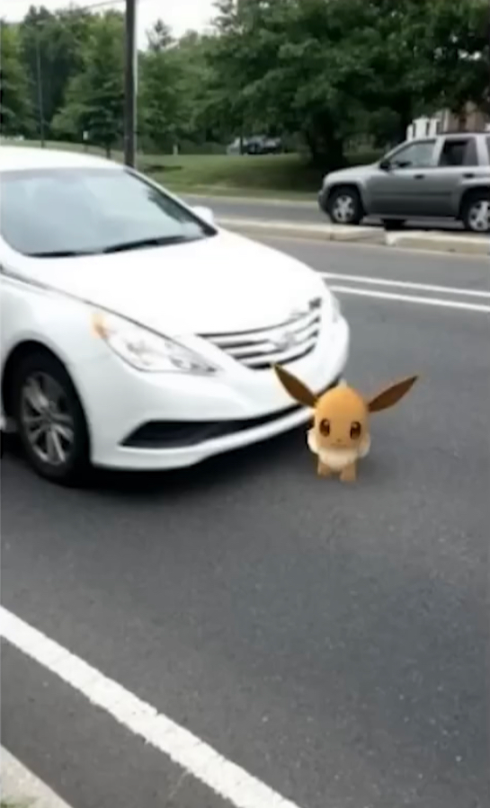 High Quality eevee getting run over Blank Meme Template