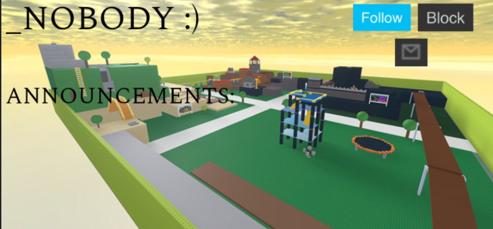 _Nobody's Announcement Template Blank Meme Template