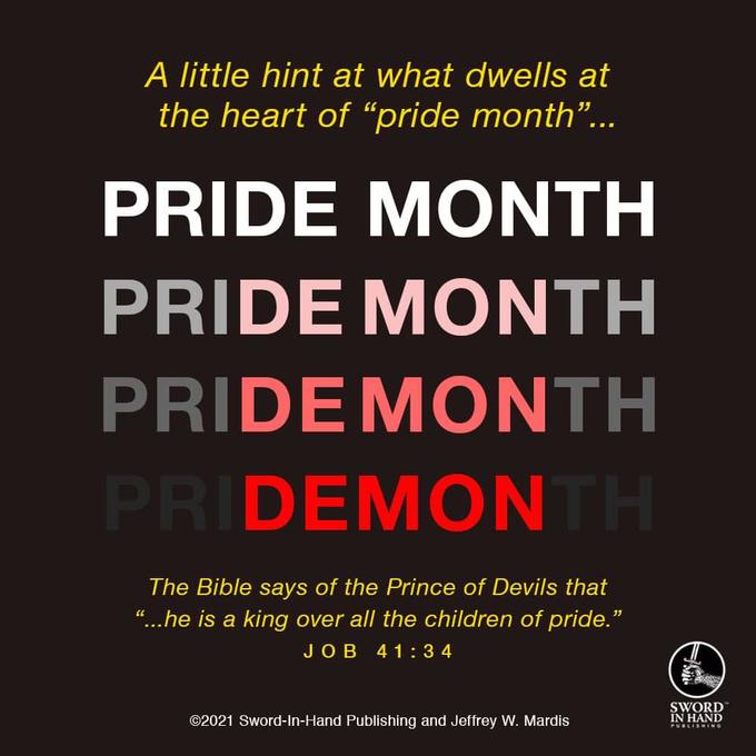 Pride Month Demon Blank Meme Template